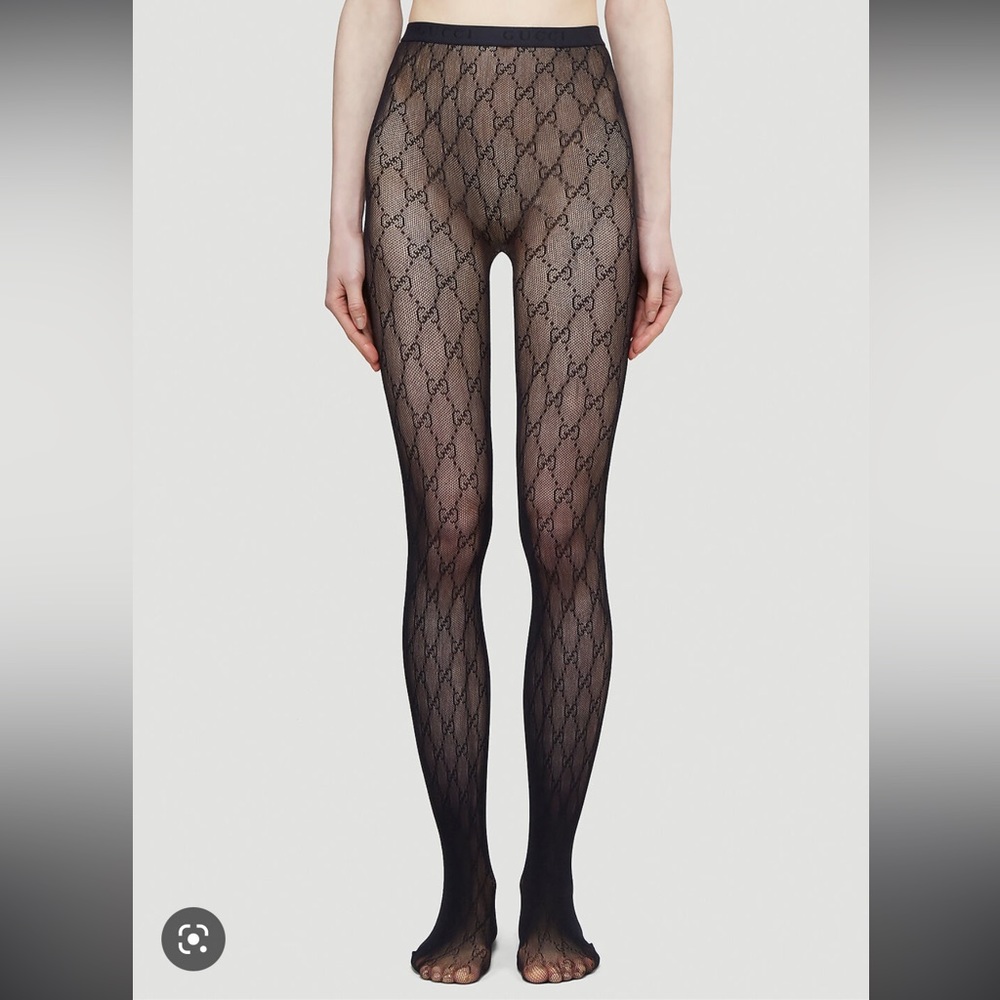 Gucci GG black stockings